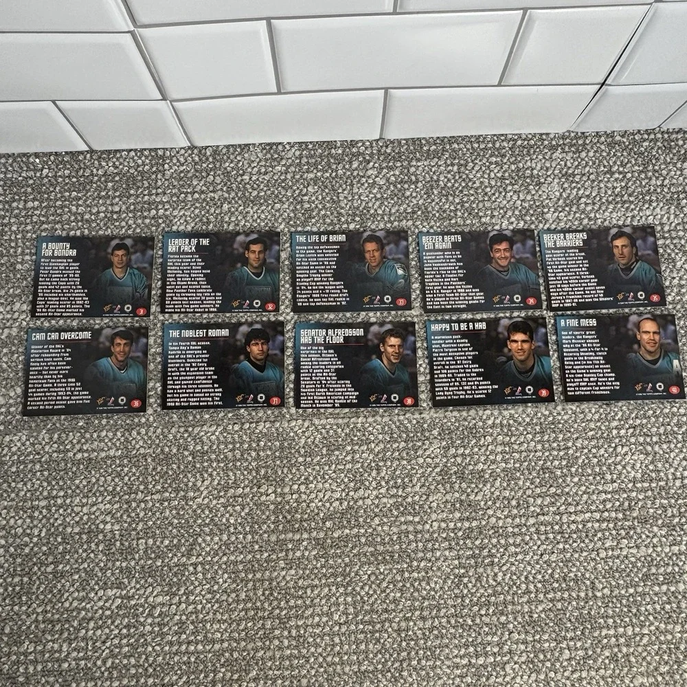 1995-96 Topps‎ Stadium Club Members Only Hockey 50 Card Set